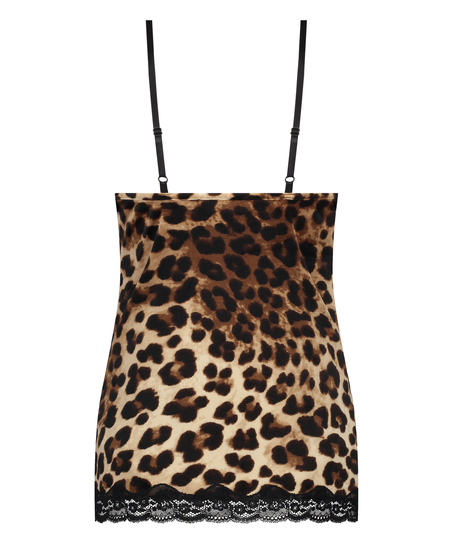 Top Velours Lace, Noir