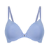 Soutien-gorge à armatures préformé Plunge, Bleu