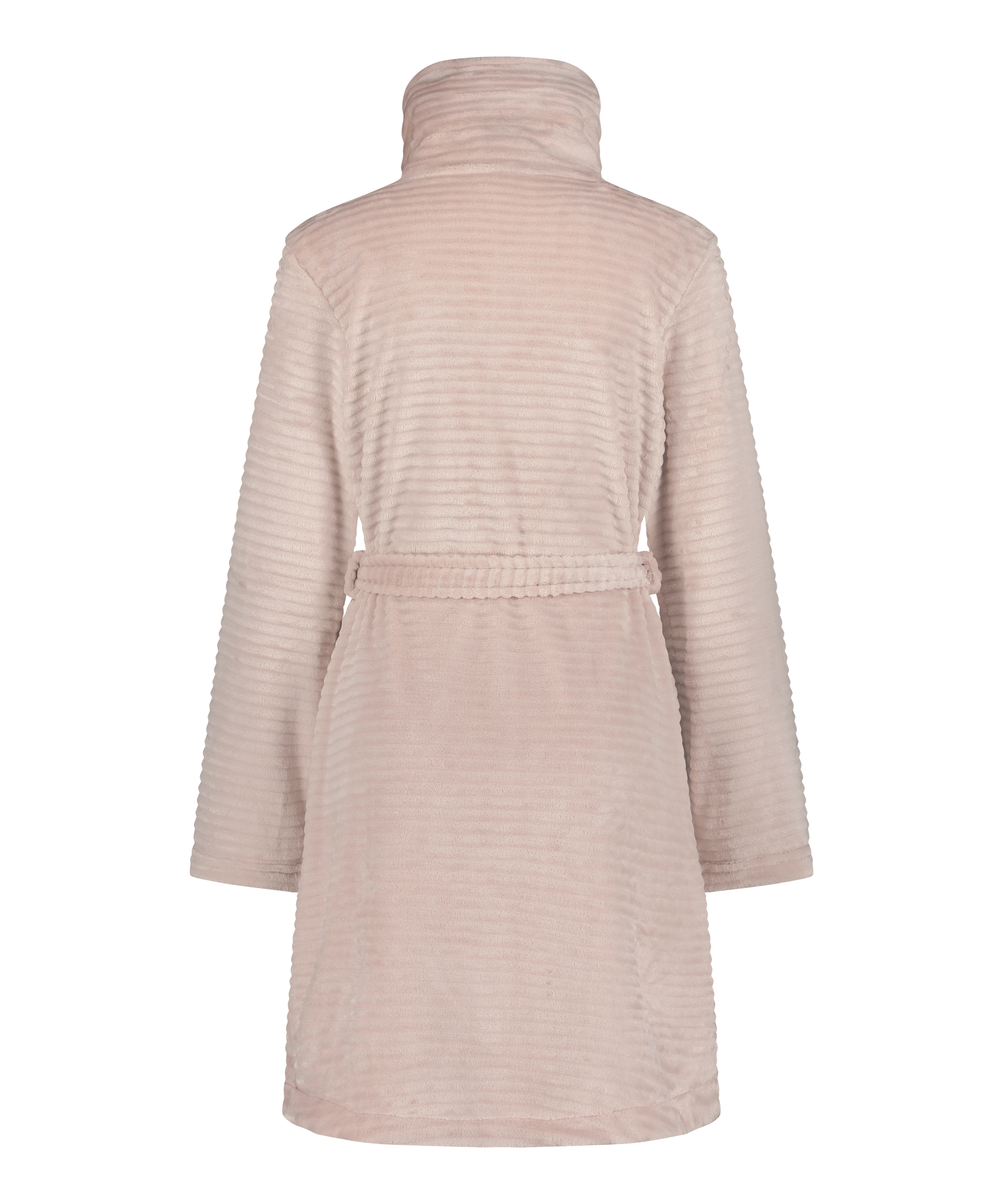 Peignoir Zip Fleece, Rose, main