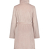 Peignoir Zip Fleece, Rose