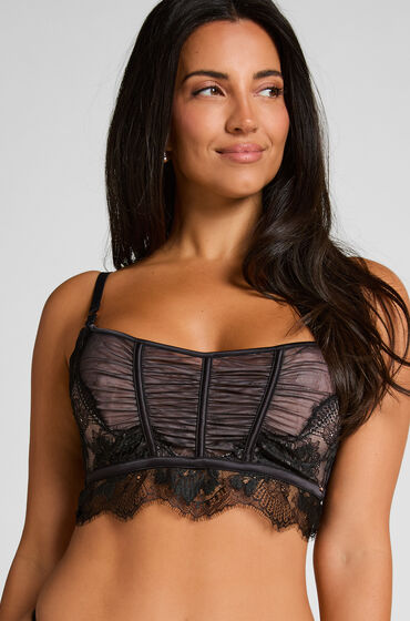 Hunkemöller Soutien-gorge à armatures non-préformé longline Cynthia Noir