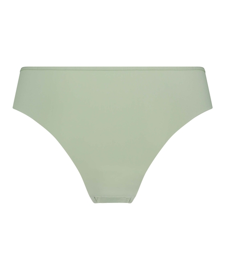 Slip brésilien invisible Stripe mesh, Vert