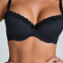 Soutien-gorge à armatures préformé Lola, Noir