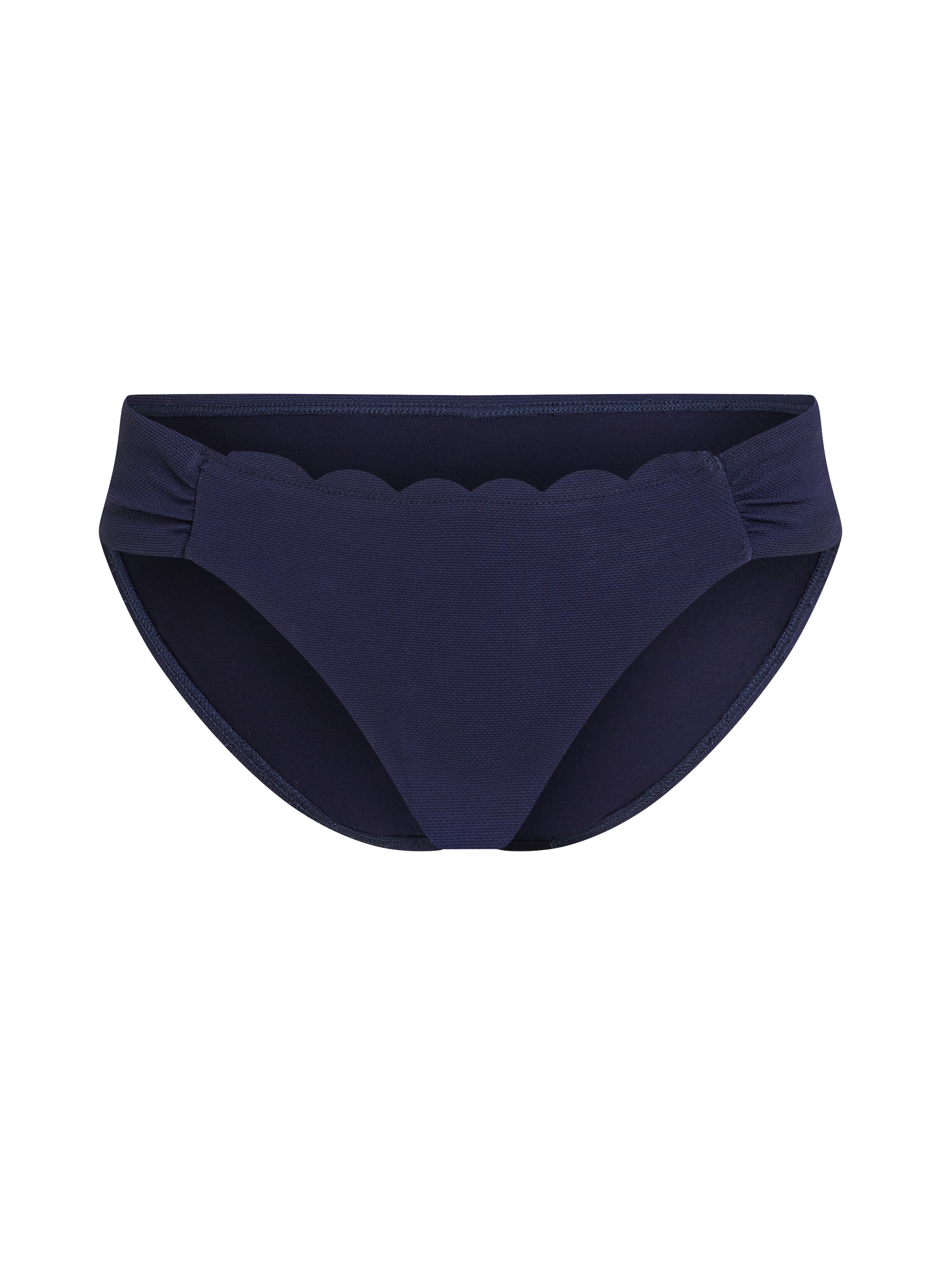 Slip de Bikini Rio Scallop, Bleu