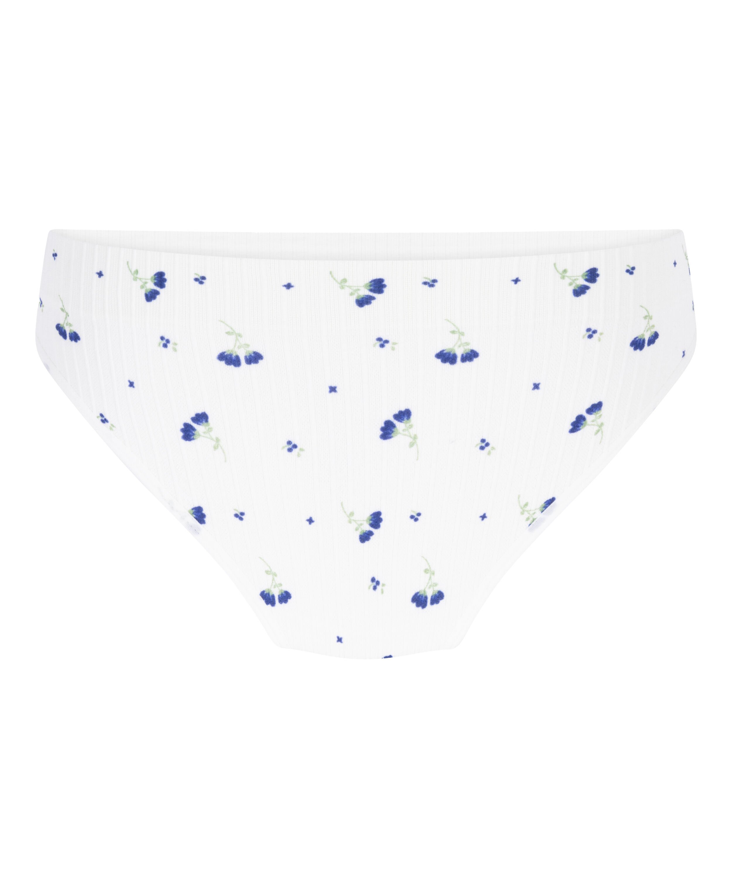 Slip br&eacute;silien Dianne, Blanc