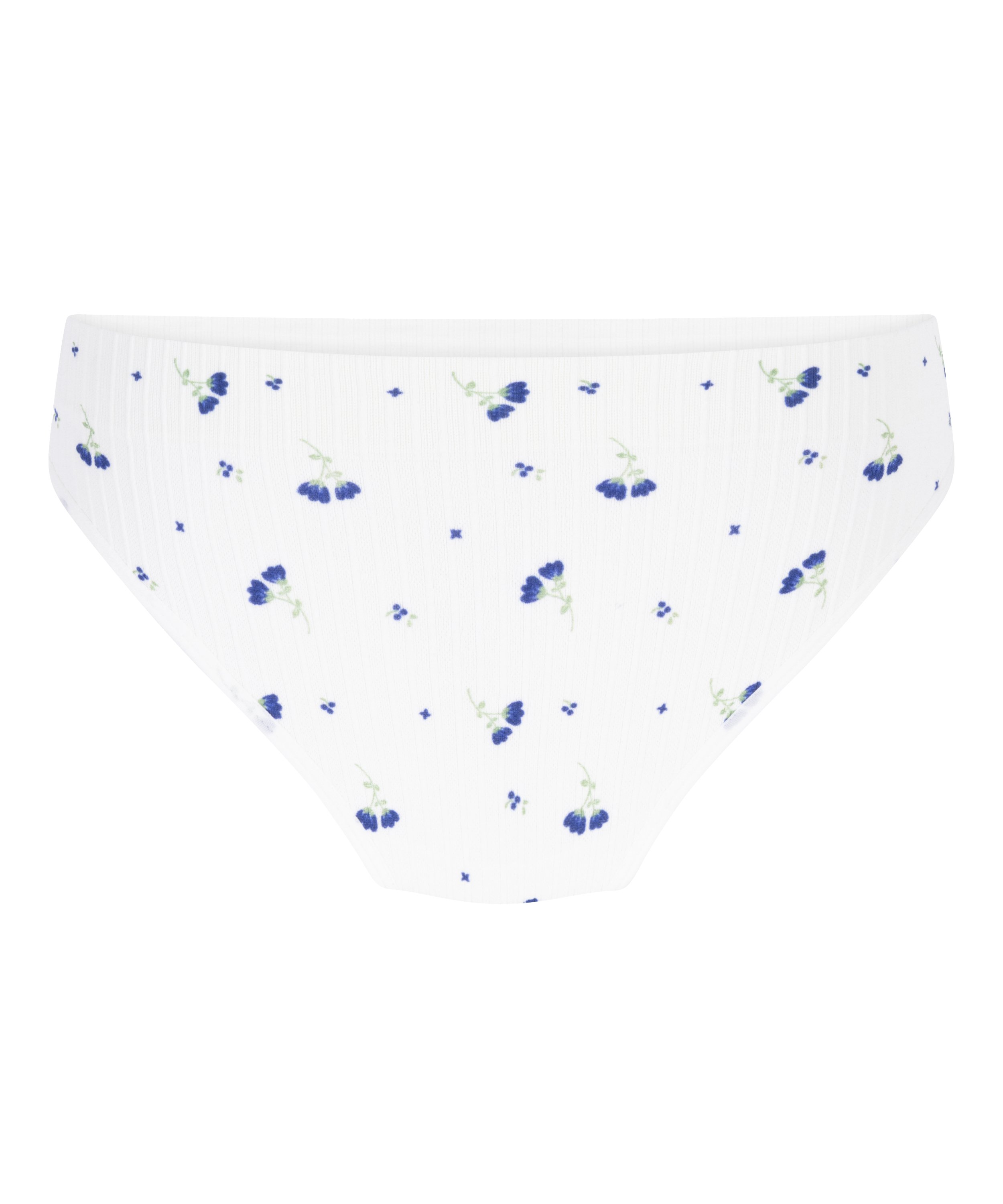 Slip brésilien Dianne, Blanc, main