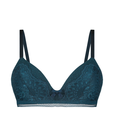 Soutien-gorge sans armatures préformé Bessie, Bleu