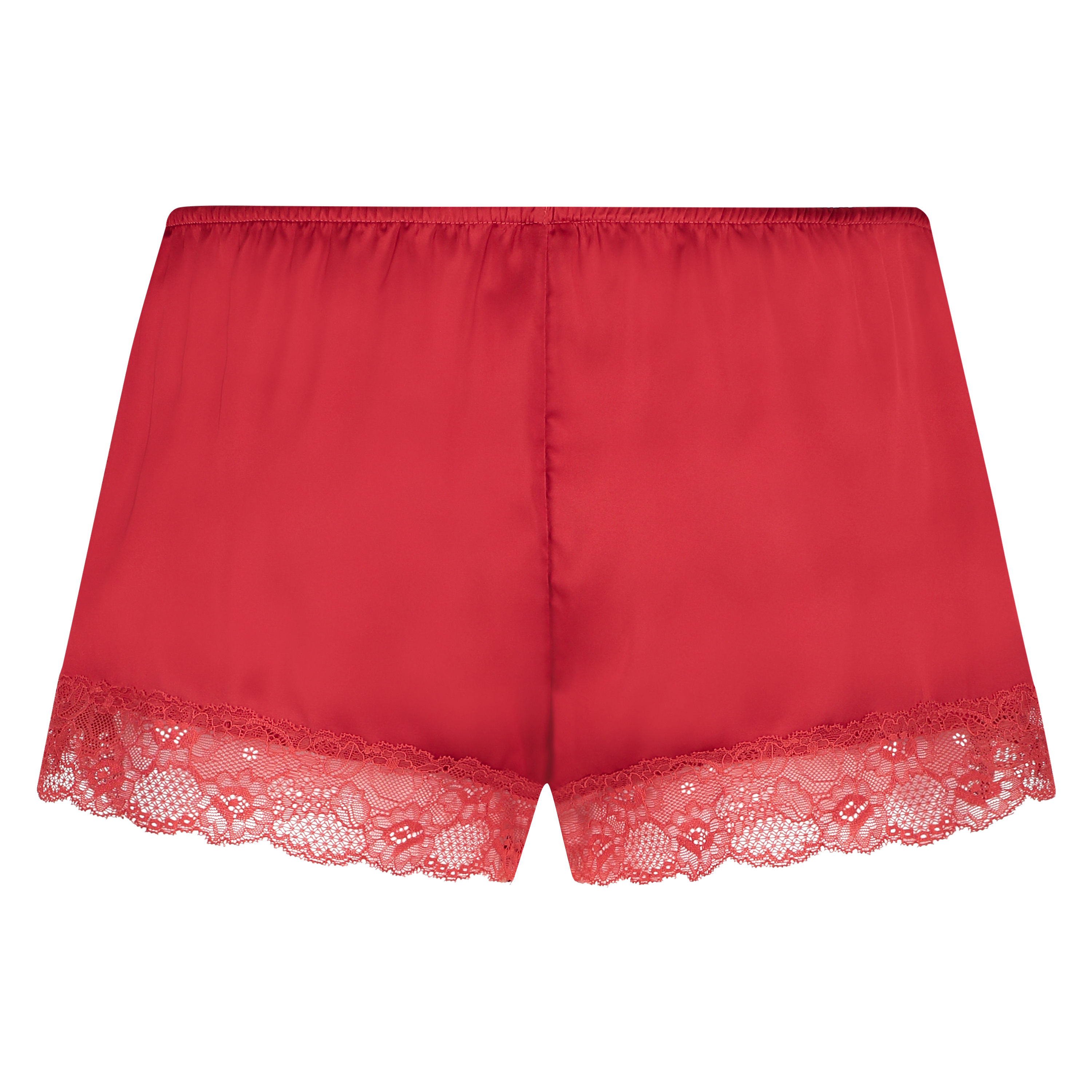 Short de pyjama Satin, Rouge, main