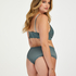 Slip brésilien Miny Curvy, Vert