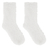 1 paire de chaussettes tricotées, Blanc