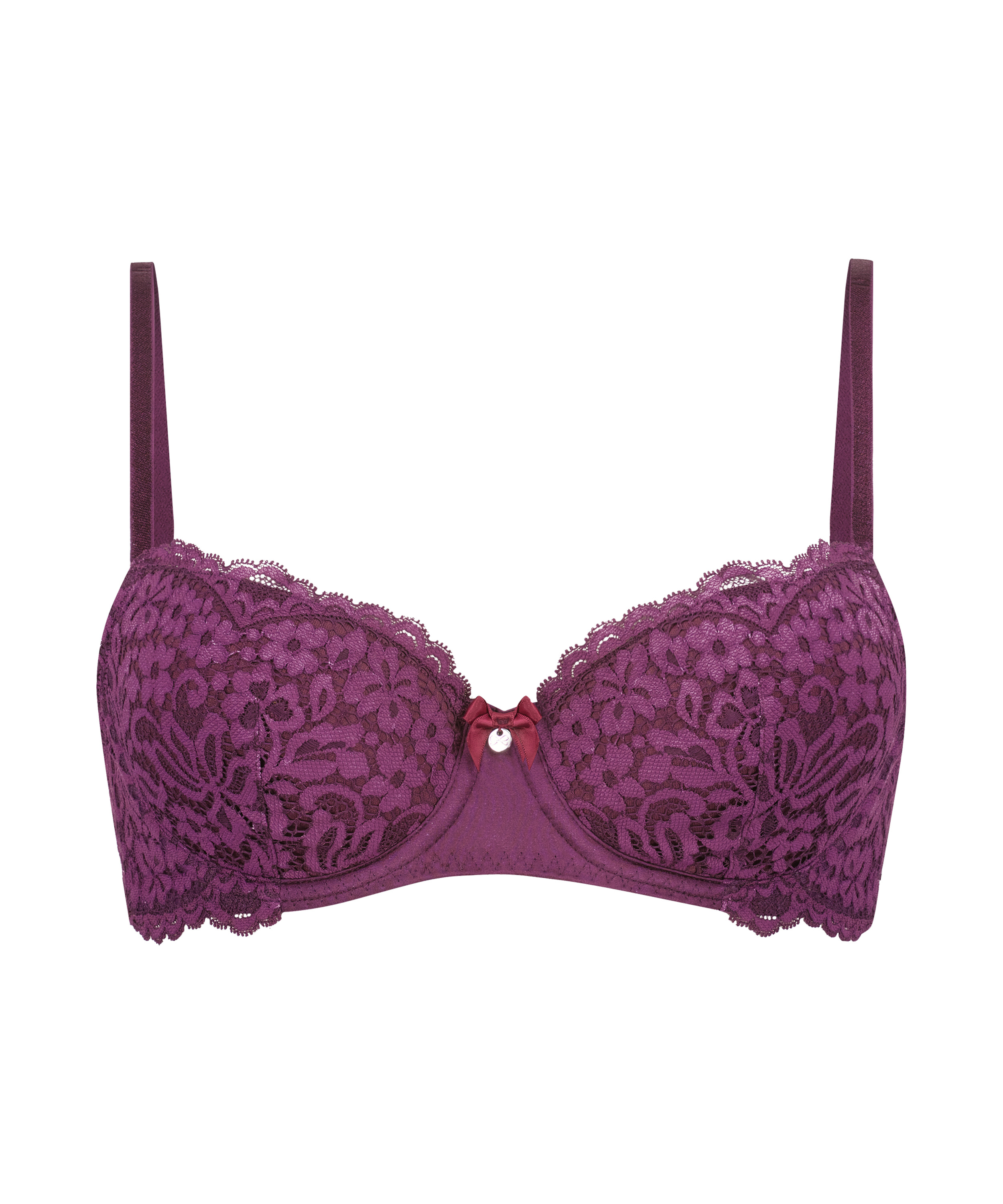 Soutien-gorge à armatures préformé Rose, Violet, main