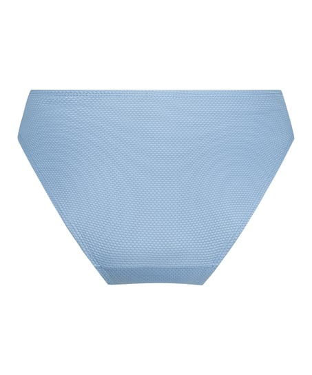 Slip de Bikini Rio Scallop, Bleu