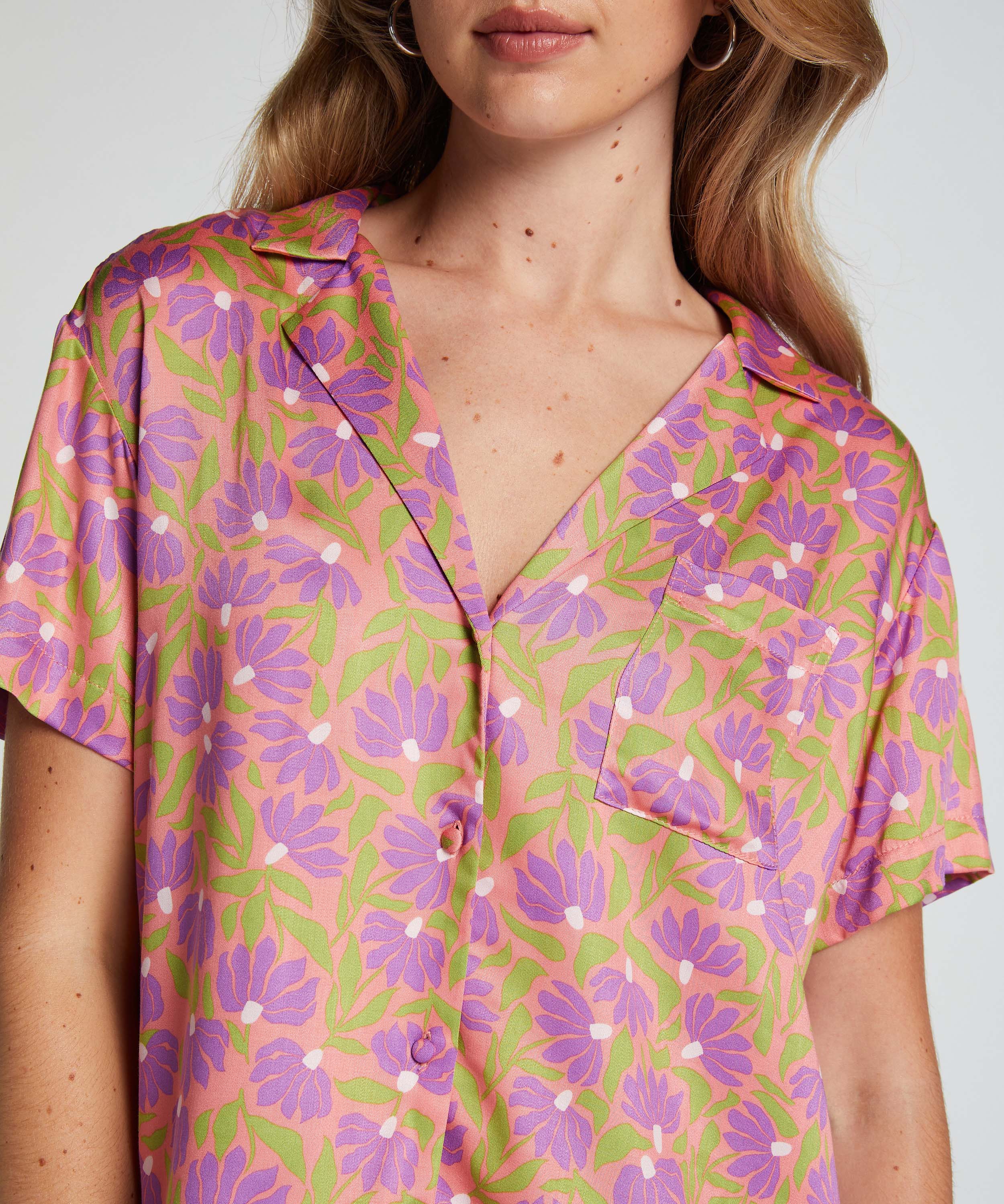 Haut de pyjama Springbreakers, Rose, main