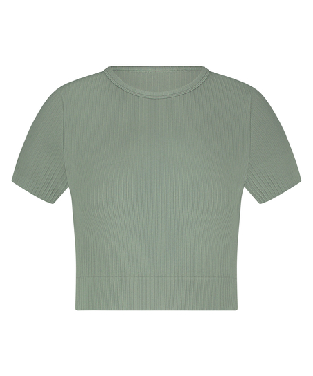 HKMX Sport cropped top Seamless, Vert