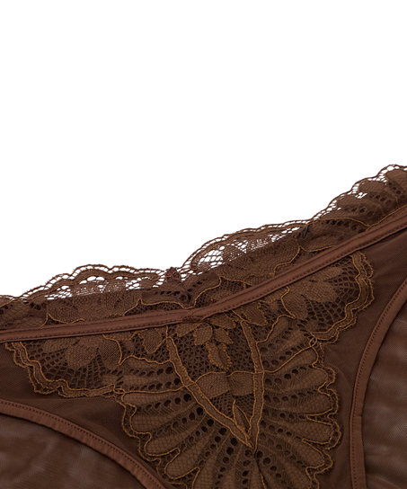 Slip brésilien Indigo, marron