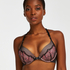 Soutien-gorge à armatures préformé push-up Duckie, Noir