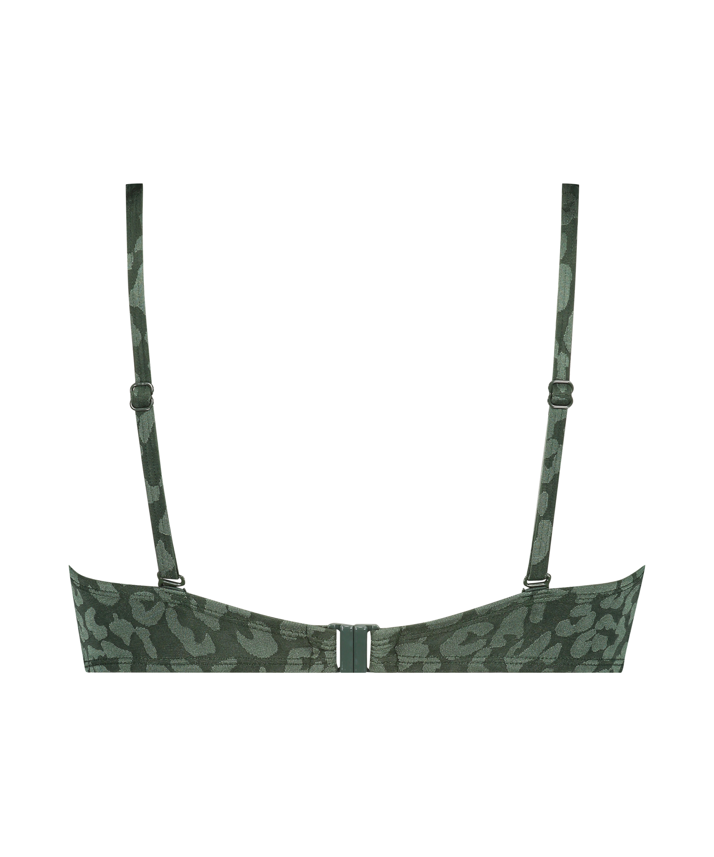 Haut de bikini à armatures préformé Tonal Leo Taille E +, Vert, main