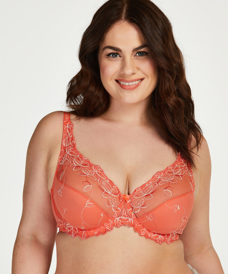 Soutien-gorge &agrave; armatures non-pr&eacute;form&eacute; Diva, Rose