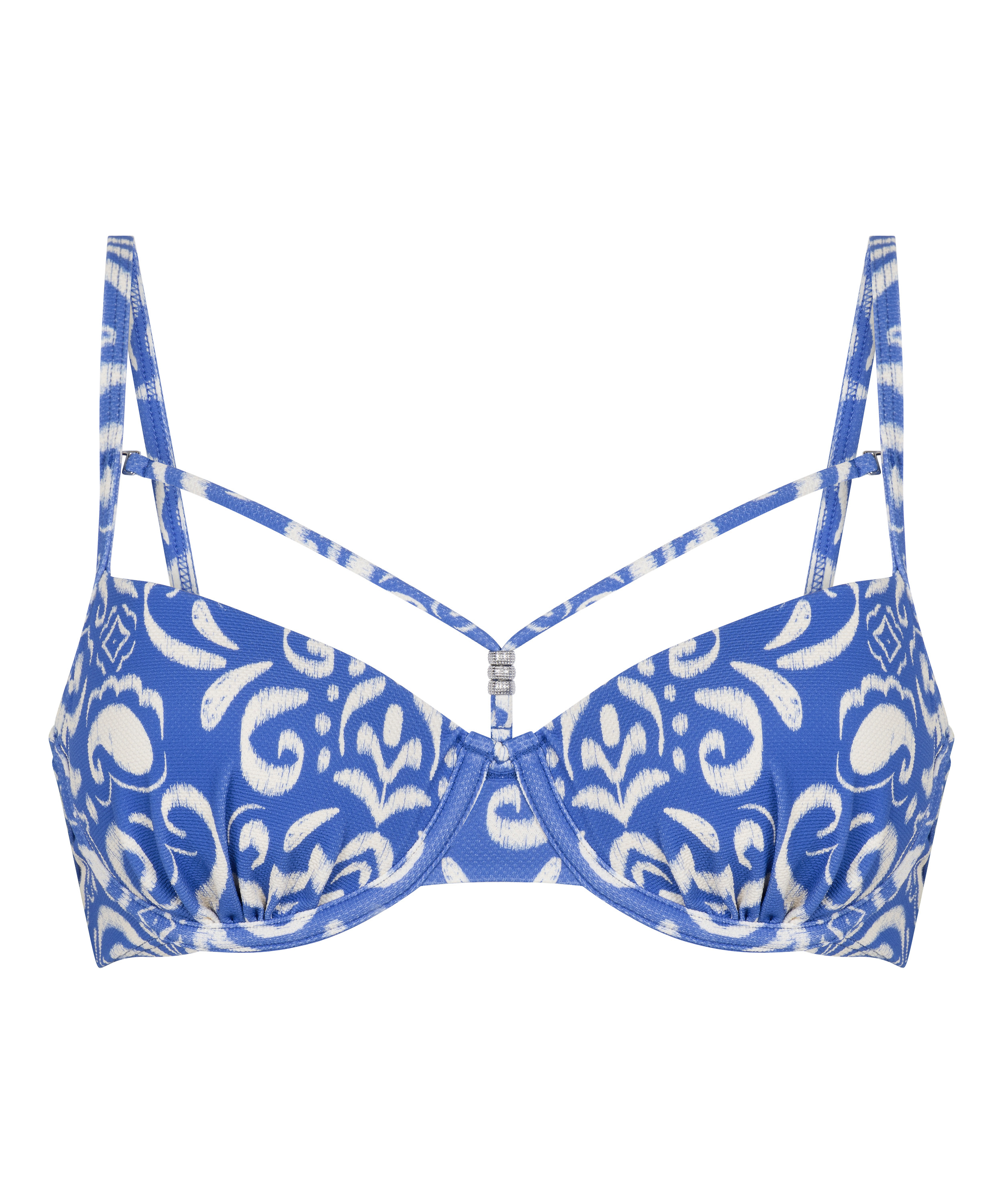 Soutien-gorge rembourré Cancun, Bleu, main