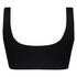 Top basic sans coutures, Noir