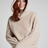 Sweat à Capuche polaire Snuggle, Beige