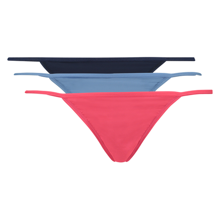 3-pack tangas micro, Rose