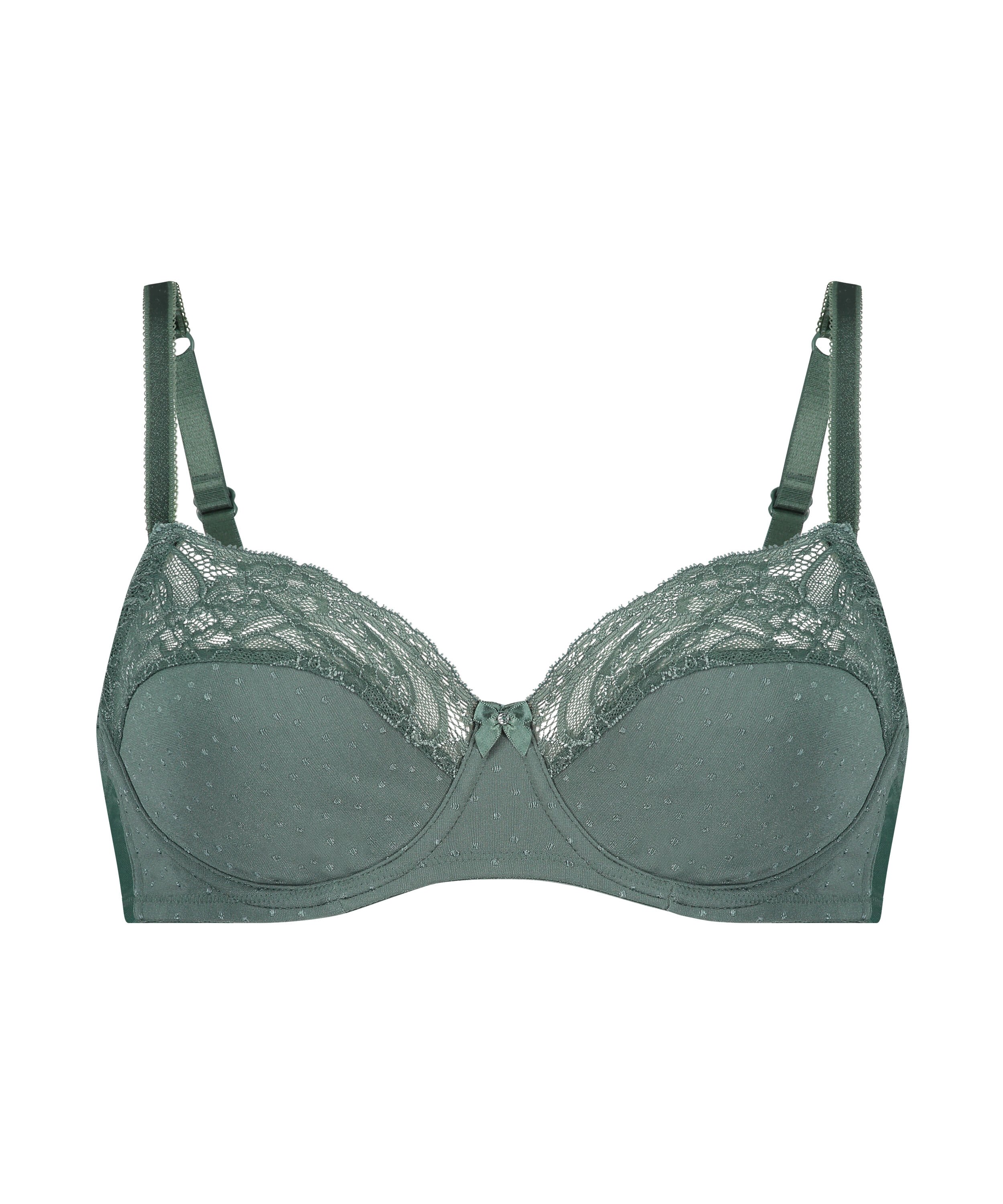 Soutien-gorge &agrave; armatures non-pr&eacute;form&eacute; Sophie, Vert