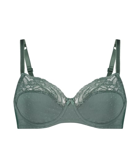 Soutien-gorge &agrave; armatures non-pr&eacute;form&eacute; Sophie, Vert