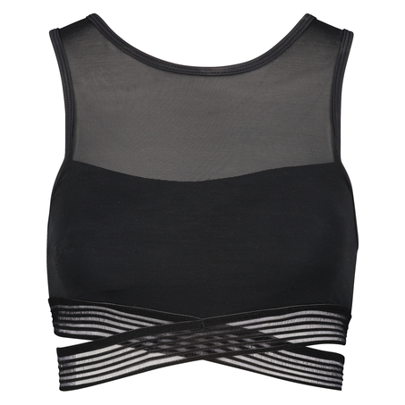 Soutien-gorge de sport HKMX Niveau 1, Noir