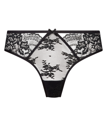 Slip brésilien Danica, Noir