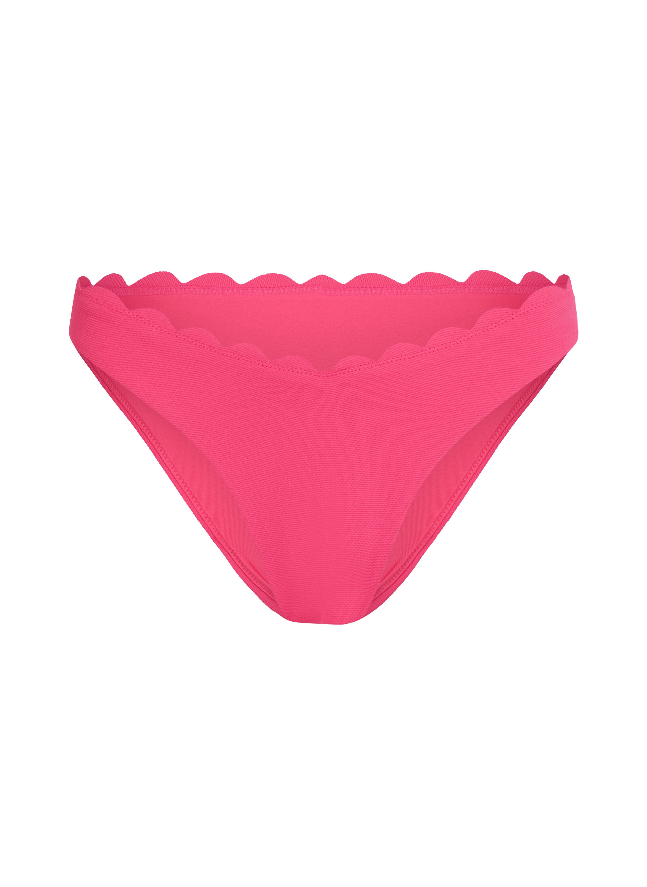 Slip de Bikini Échancrés Scallop