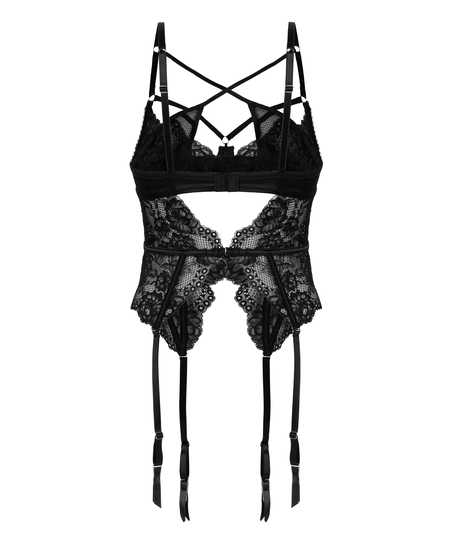 Bustier Anna, Noir