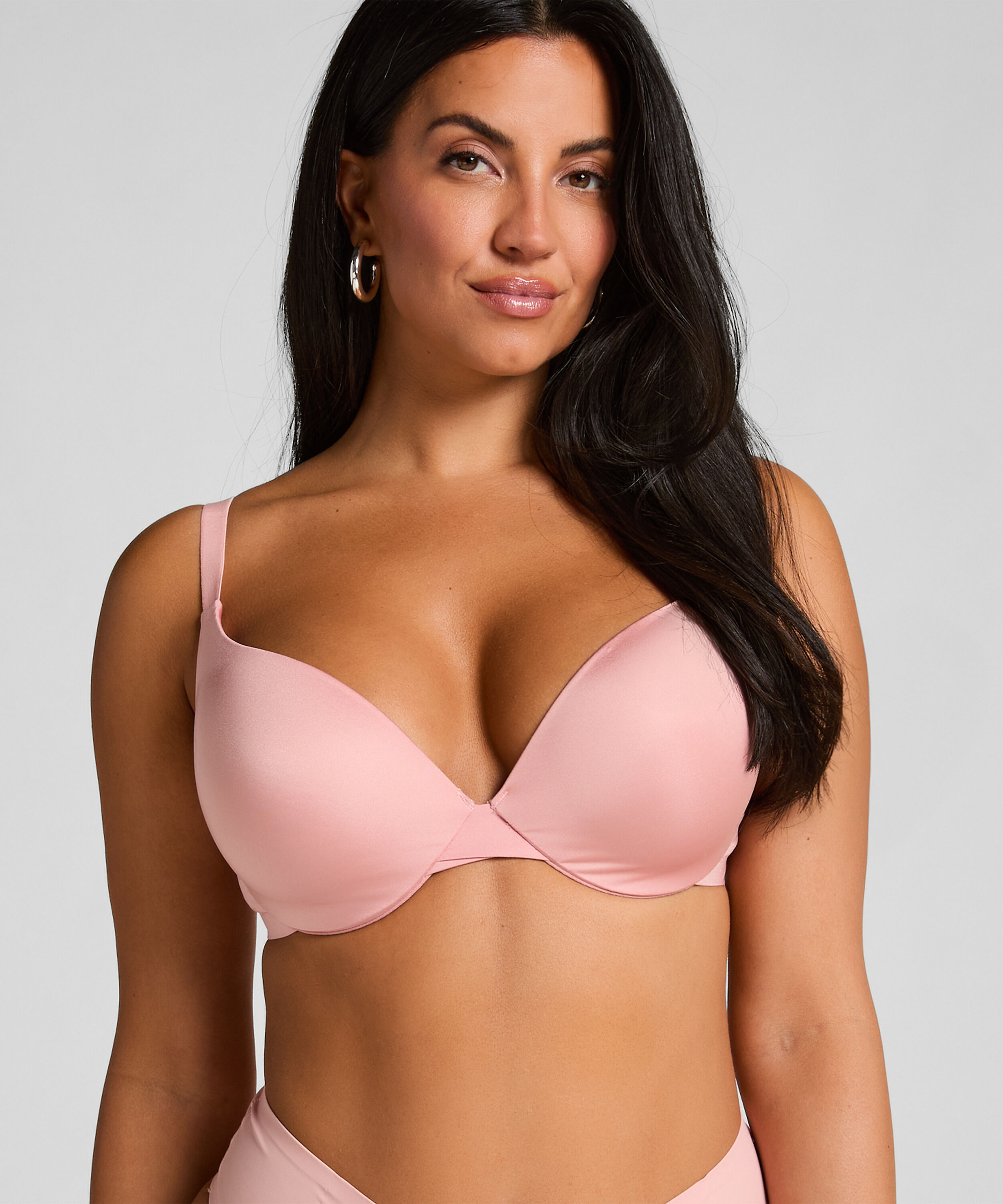 Soutien-gorge à armatures préformé push-up Smooth, Rose Soutien-gorge à armatures préformé push-up Smooth, Rose