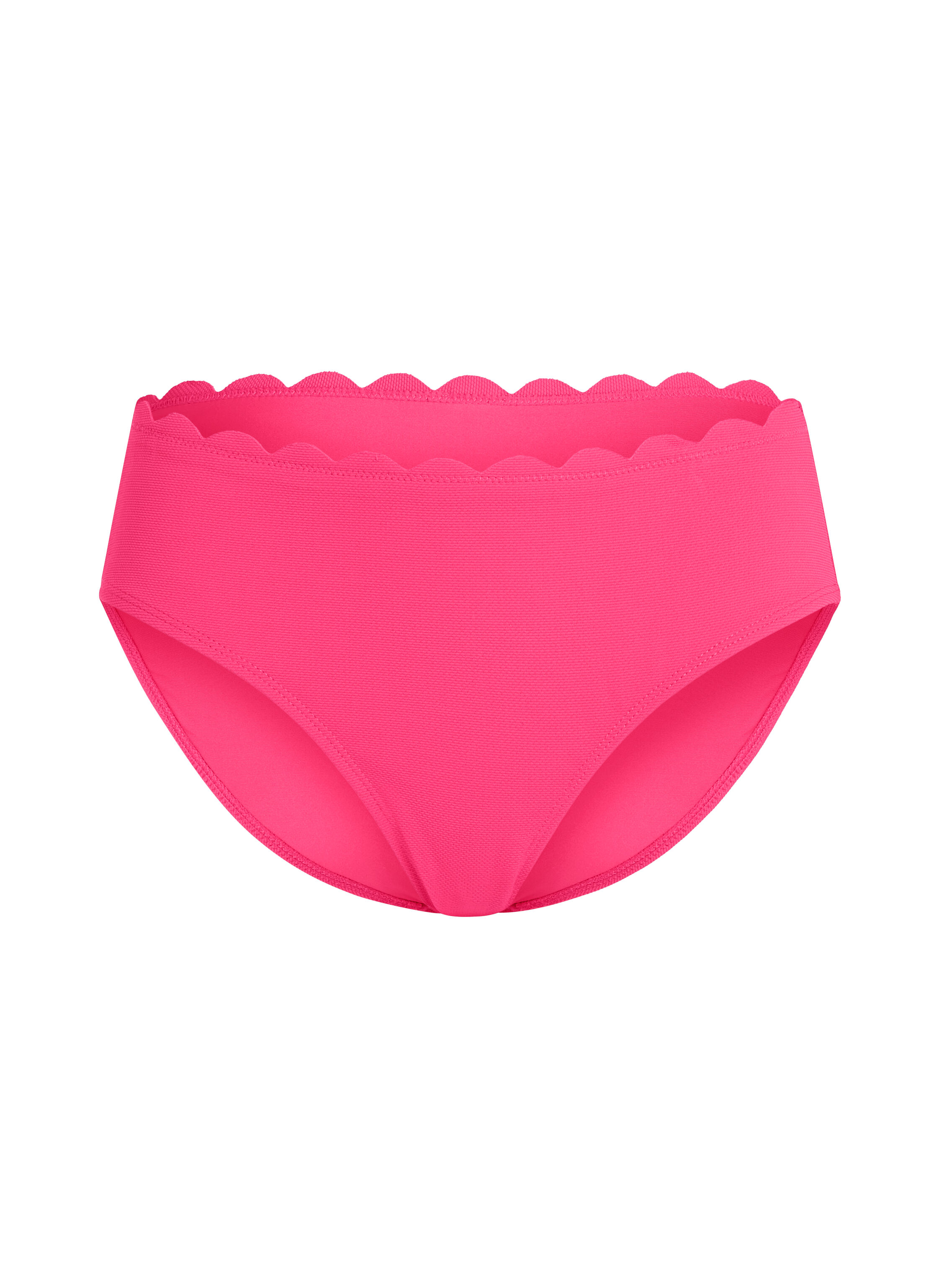 Bas de bikini festonné Rio, Rose Bas de bikini festonné Rio, Rose