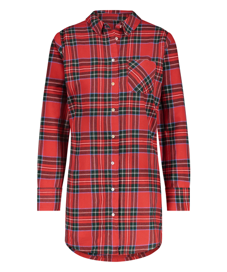 Chemise de nuit Menshirt Jersey, Rouge