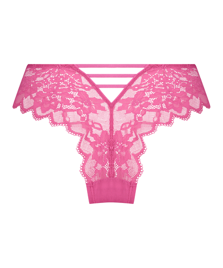 Slip brésilien Nika, Rose