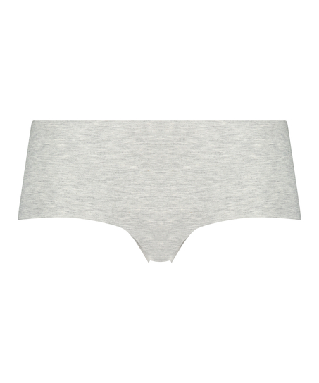 Boxer invisible en coton, Gris