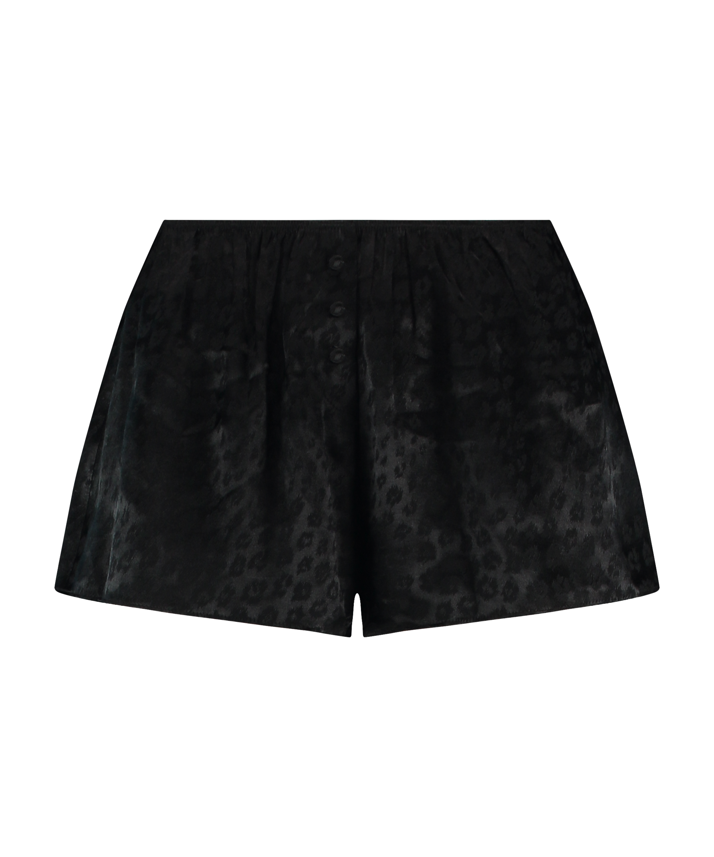 Short Léopard, Noir, main