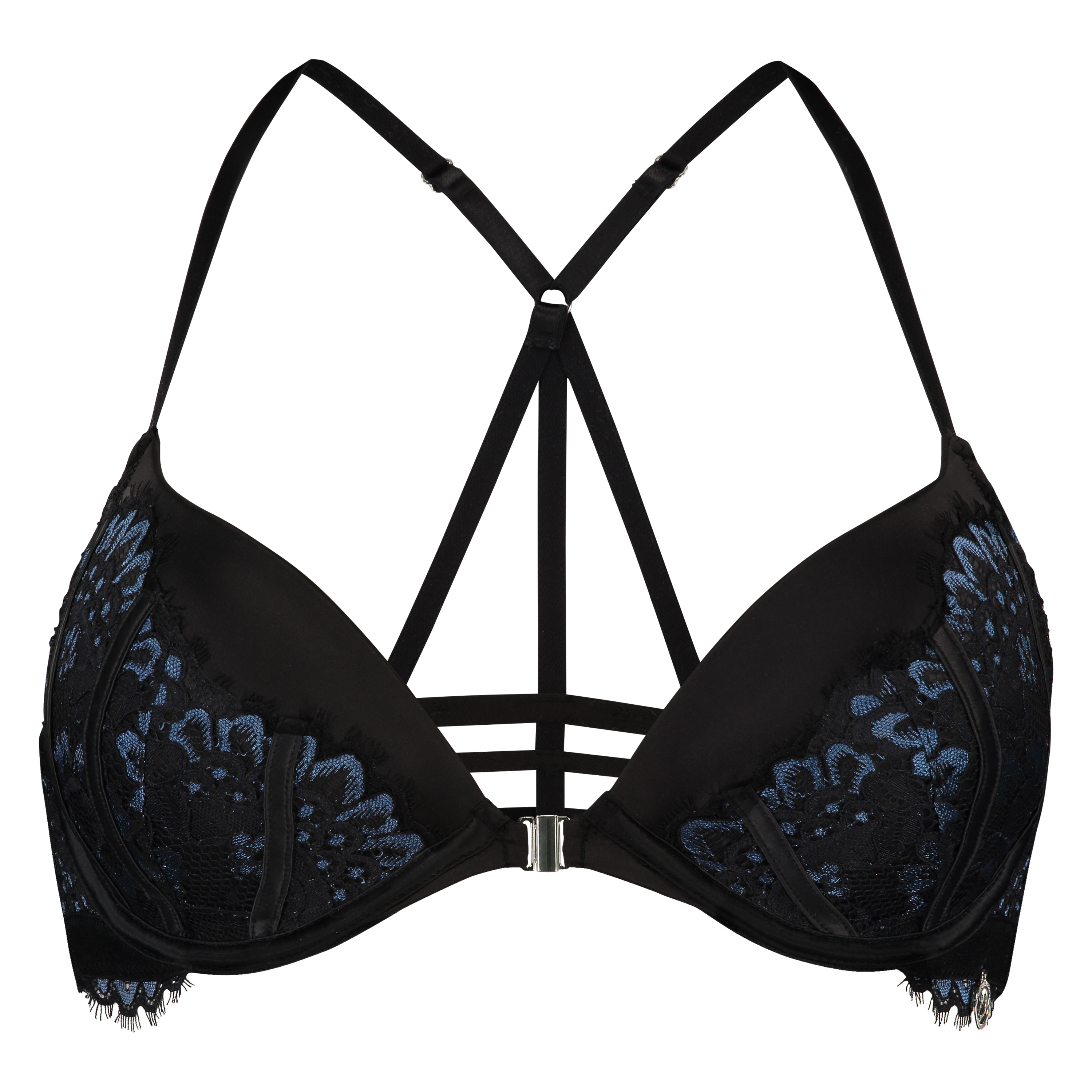 Soutien-gorge à armatures préformé push-up Enchanted Doutzen, Noir, main