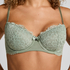 Soutien-gorge à armatures préformé Marine, Vert