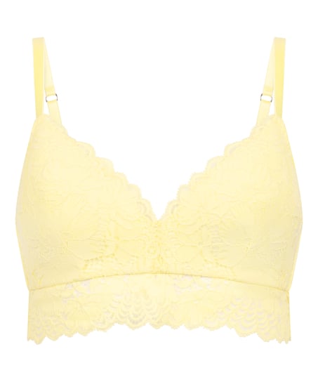 Soutien-gorge sans armatures préformé Andrea, Jaune
