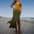 Robe Maxi, Vert