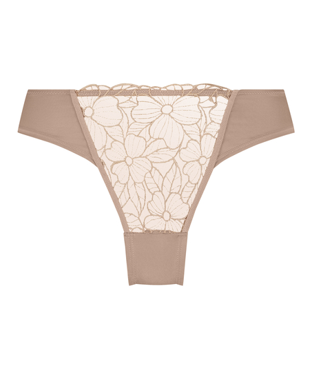 Slip brésilien Anya, marron