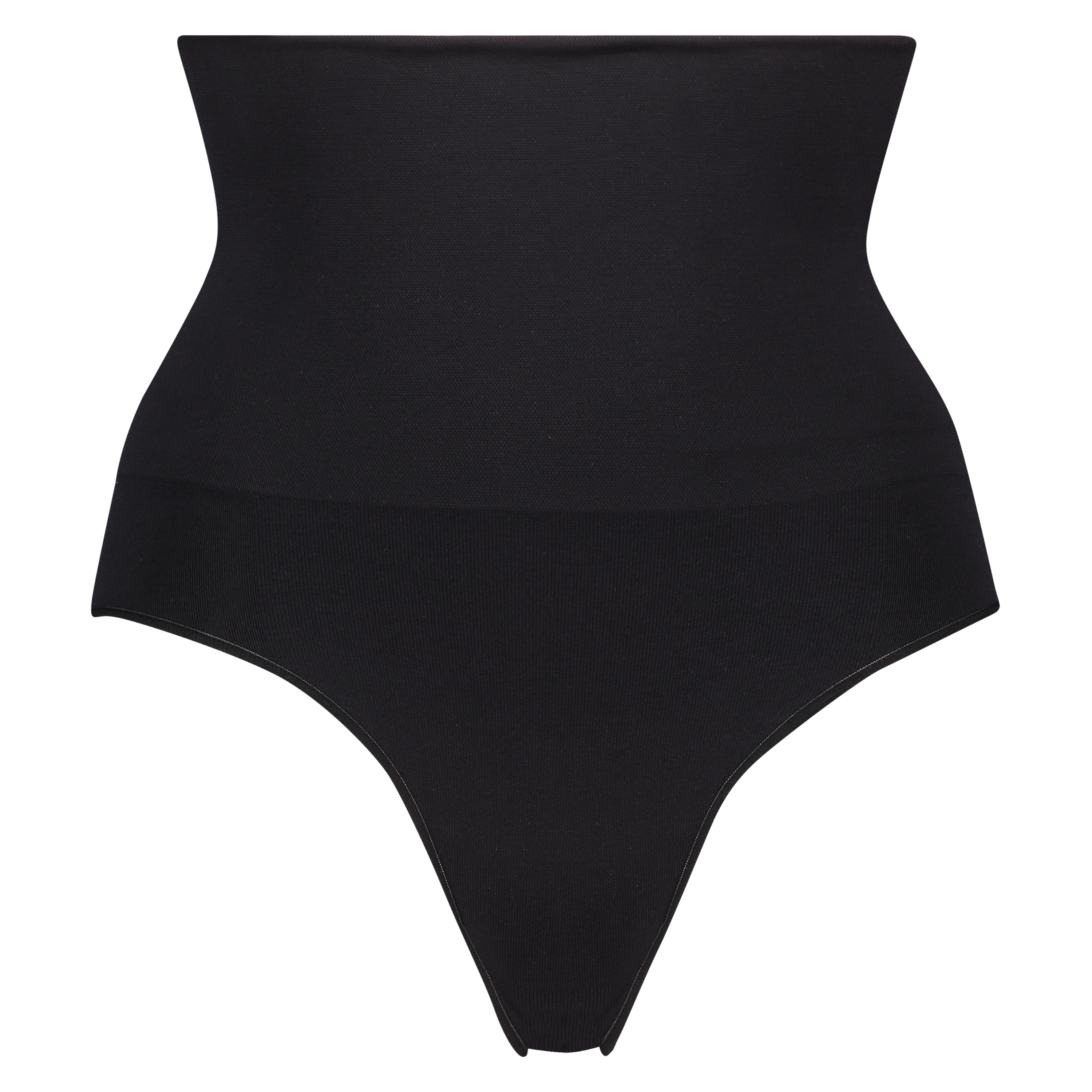 Slip raffermissant taille haute, Noir, main