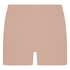 Short en jersey côtelé Essential, Beige