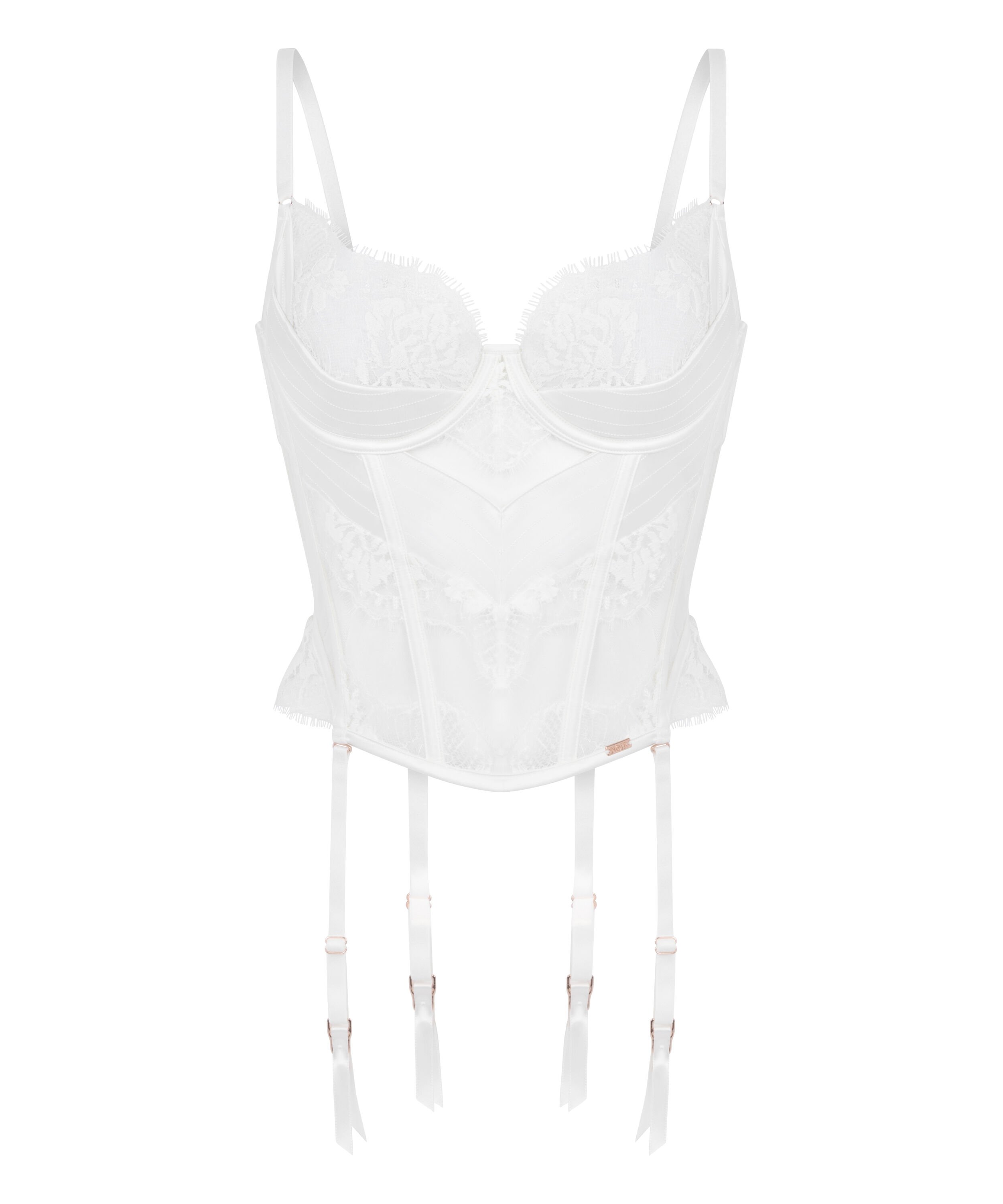 Bustier Tiah, Blanc