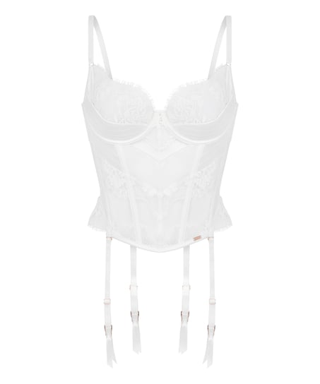 Bustier Tiah, Blanc