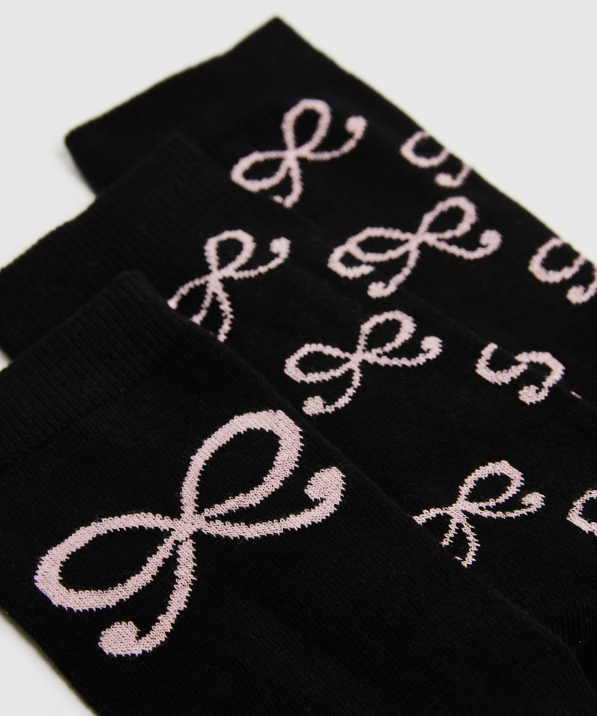 2 Paires de Chaussettes en Coton, Gris, main