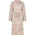Peignoir Fleece, Marron