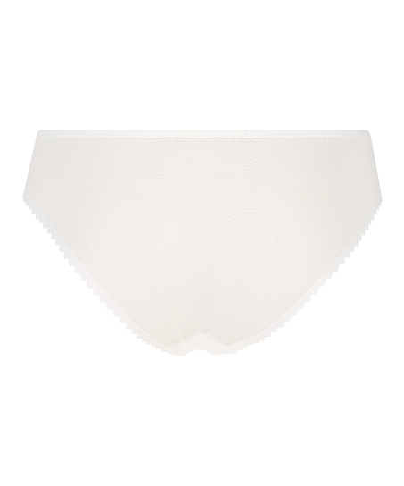 Slip brésilien invisible, Blanc